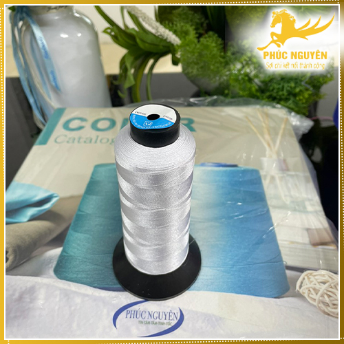 Chỉ thêu Polyester 120D/2 # White