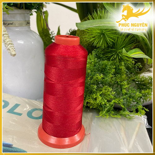 Chỉ thêu Polyester 150D/2 # Red