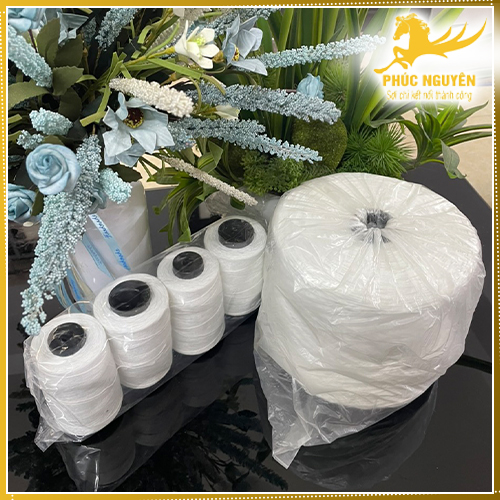 Sợi may bao PE 20s/9 cuộn 200 gam 2.0 Kg